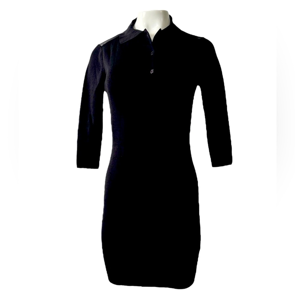 Zara Black Midi Dress